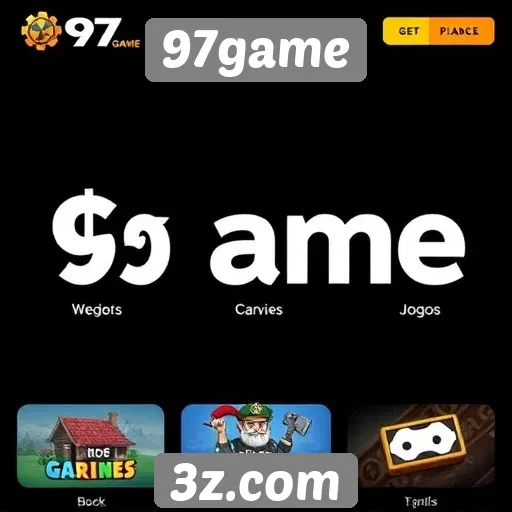 Principais categorias de jogos disponíveis no 97game